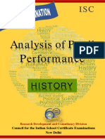 Analysis of Pupil Performance: History