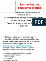 Les Verbes Du 2 Groupe