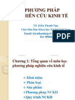 Phuong-Phap-Nghien-Cuu-Kinh-Te - Kieu-Thanh-Nga - Chuong-1-Tong-Quan-Ve-Mon-Hoc-Phuong-Phap-Nghien-Cuu-Kinh-Te - (Cuuduongthancong - Com)