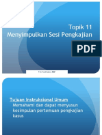 Topik11 - MMenyimpulkan Pengkajian - Materi TOT AMP Revisi - BDG 3