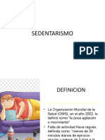 SEDENTARISMO