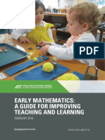 Early Mathematics: A Guide For Improving Teaching and Learning