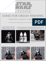 Director Orson Krennic: Painting Guide by Sorastro