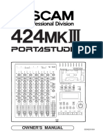 Porta 424mkIII Manual