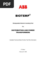 Download BIOTEMP Technical Data_Updated February 2008 by Elena Dobre SN52221980 doc pdf
