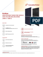 Canadian Solar Datasheet KuMax MBB 5BB CS3U MS