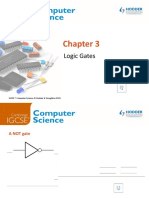 Logic Gates: IGCSE ® Computer Science © Hodder & Stoughton 2015