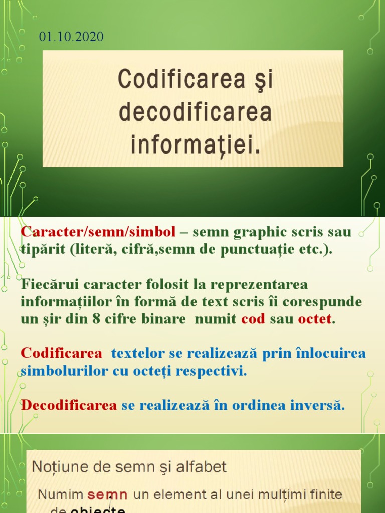 Codificarea Decodificarea | PDF
