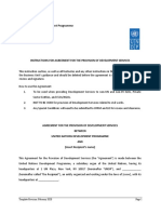 PPM - Design - Development Services Agreement