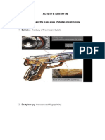 Ballistics-The Study of Firearms and Bullets: Activity 6: Identify Me