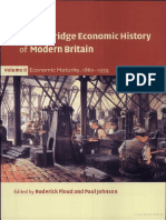 The Cambridge Economic History of Modern Britain Vol 2