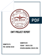 EMFT PROJECT REPORT SUMMARY