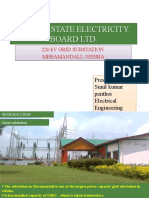 Odisha State Electricity Board LTD.: 220 KV Grid Substation Meramandali, Odisha