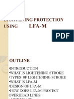Lightening Protection Using: Lfa-M