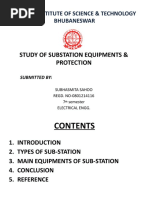 Study of Substation Equipments & Protection: Konark Institute of Science & Technology Bhubaneswar