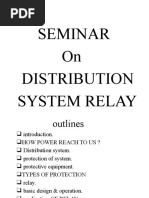 Distribution System Relay