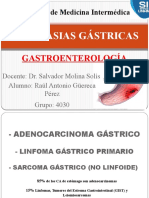 NEOPLASIAS GÁSTRICAS - Gastroenterología