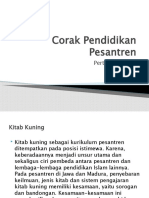 Corak Pendidikan Pesantren