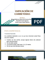 Tipos y clasificación de carreteras