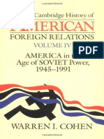 The Cambridge History of American Foreign Relations Vol 4