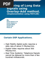 Download DSP Overlap Add Method by Pavan Kumar P N SN52222825 doc pdf