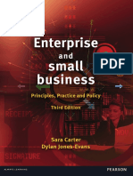 Sara Carter, Dylan Jones-Evans - Enterprise and Small Business - Principles, Practice and Policy (2012, Pearson)