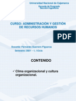 Curso: Administración Y Gestión de Recursos Humanos: Universidad Nacional de Cajamarca