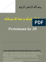 Bab. 1 Cara Mengimani Kitab-Kitab Allah