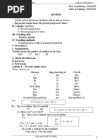 Review I. Objective.: S + Be (Am Is Are) + Adj / N