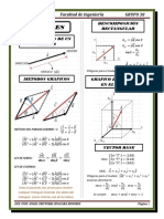 Formulario de Vectores