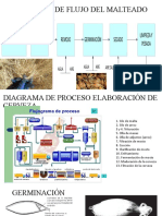 Diagrama de Flujo Del Malteado de Cebada