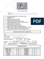 Chek List Admissional