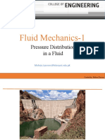 Fluid Mechanics-1: Pressure Distribution in A Fluid
