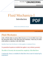 Fluid Mechanics-1: Mohsin - Tanveer@hitecuni - Edu.pk