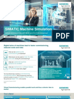 SIMATIC Machine Simulation: Virtual Commissioning With MCD and PLCSIM Advanced