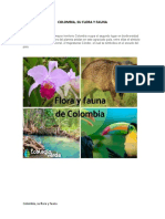 Colombia, Su Flora y Fauna
