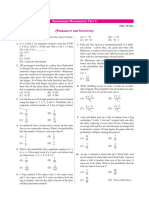 Engineering Mathematics Test 4: (Probability and Statistics)