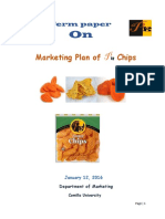 Term Paper on Marketing Plan of PK Chips