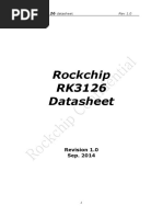 RK3126 Datasheet V1.0