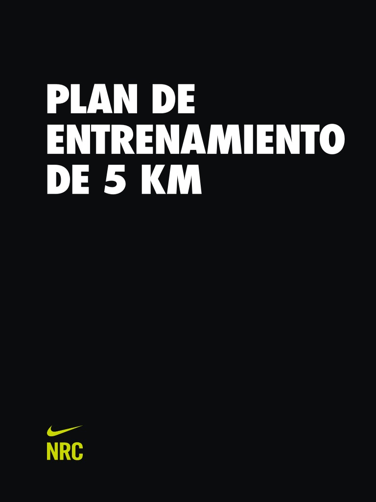 Nike Club 5k Plan Spanish | PDF Corriendo | Ritmo