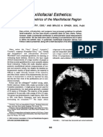 Maxillofacial Esthetics:: Anthropometrics of The Maxillofacial Region