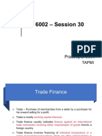 Session 30 - Trade Finance