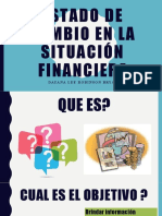 Estado de Cambio en La Situación Financiera