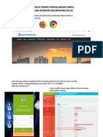 Petunjuk Teknis Penggunaan Email