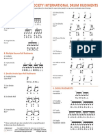 Pas Drum Rudiments 40