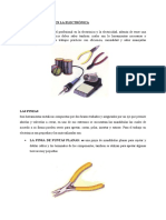 LAS HERRAMIENTAS EN LA ELECTRÓNICA Octavo