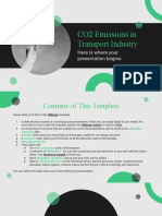 CO2 Emissions in Transport Industry by Slidesgo