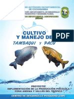 Cultivo y Manejo de Tambaqui y Pacu 2012