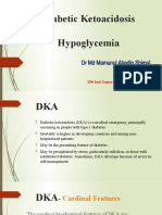 Diabetic Ketoacidosis Hypoglycemia: DR MD Mamunul Abedin Shimul