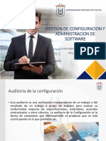 Auditoría configuración software